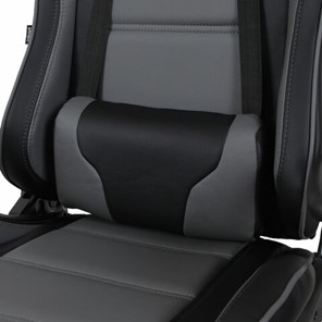 Офисное кресло Brabix GT Racer GM-100 (две подушки, экокожа, черное/серое) 531926 в Южно-Сахалинске - предосмотр 7