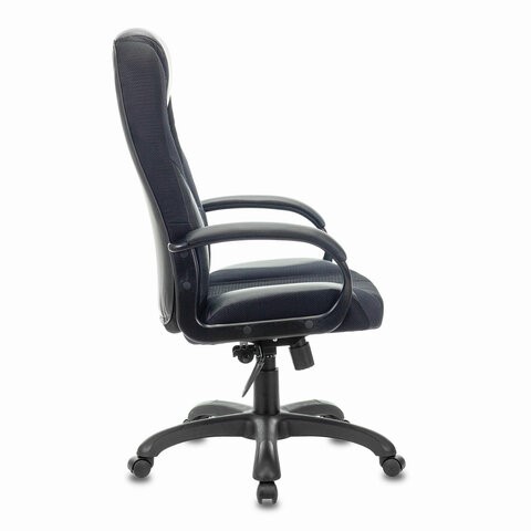 Компьютерное кресло Brabix Premium Rapid GM-102 (экокожа/ткань, черное/серое) 532105 в Южно-Сахалинске - изображение 1