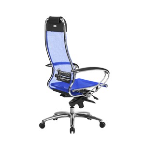 Офисное кресло Samurai S-1.04, синий в Южно-Сахалинске - предосмотр 4