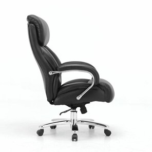 Офисное кресло Brabix Premium Pride HD-100 (натуральная кожа, черное) в Южно-Сахалинске - предосмотр 1