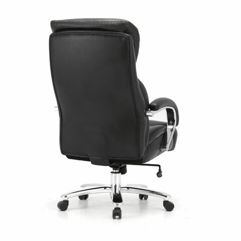 Офисное кресло Brabix Premium Pride HD-100 (натуральная кожа, черное) в Южно-Сахалинске - изображение 2