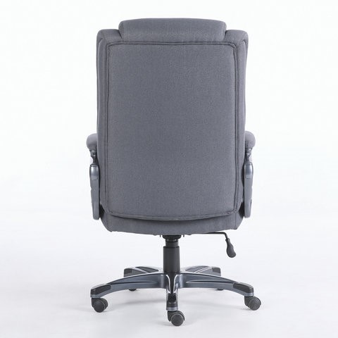 Офисное кресло Brabix Premium Solid HD-005 (ткань, серое) 531823 в Южно-Сахалинске - изображение 4