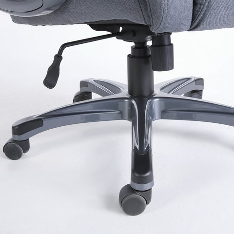 Офисное кресло Brabix Premium Solid HD-005 (ткань, серое) 531823 в Южно-Сахалинске - изображение 13