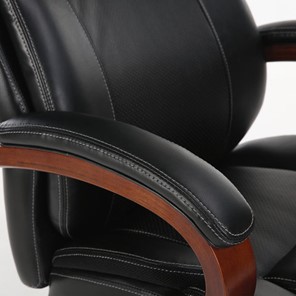 Кресло Brabix Premium Magnum EX-701 (дерево, рециклированная кожа, черное) 531827 в Южно-Сахалинске - предосмотр 10