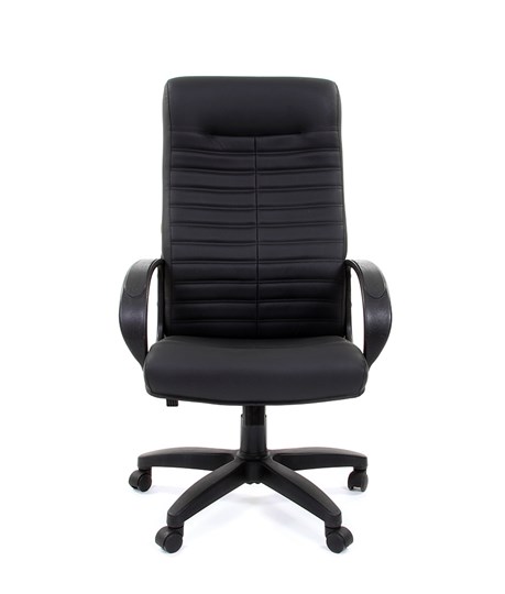 Кресло офисное CHAIRMAN 480 LT, экокожа, цвет черный в Южно-Сахалинске - изображение 1