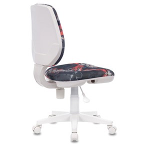 Офисное кресло Brabix Fancy MG-201W (без подлокотников, пластик белый, с рисунком "Graffity") 532415 в Южно-Сахалинске - предосмотр 3