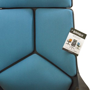 Офисное кресло Brabix Premium Prime EX-515 (ткань, голубое) в Южно-Сахалинске - предосмотр 5