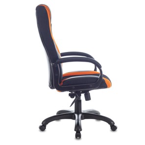 Компьютерное кресло Brabix Premium Rapid GM-102 (экокожа/ткань, черно/оранжевое) 532420 в Южно-Сахалинске - предосмотр 1