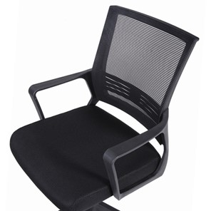 Компьютерное кресло Brabix Balance MG-320 (с подлокотниками, черное) 531831 в Южно-Сахалинске - предосмотр 5