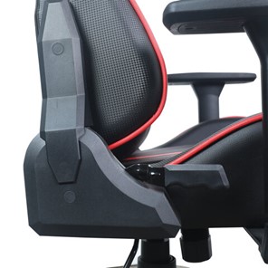 Компьютерное кресло Brabix GT Carbon GM-120 (две подушки, экокожа, черное/красное) 531931 в Южно-Сахалинске - предосмотр 12