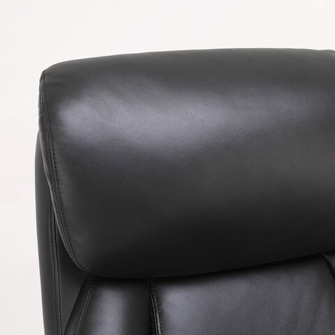 Офисное кресло Brabix Premium Pride HD-100 (натуральная кожа, черное) в Южно-Сахалинске - изображение 4