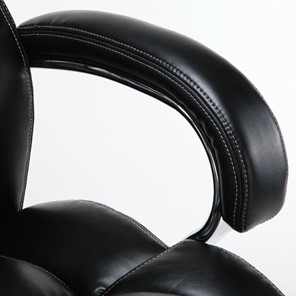 Кресло Brabix Premium Status HD-003 (рециклированная кожа, хром, черное) в Южно-Сахалинске - предосмотр 8