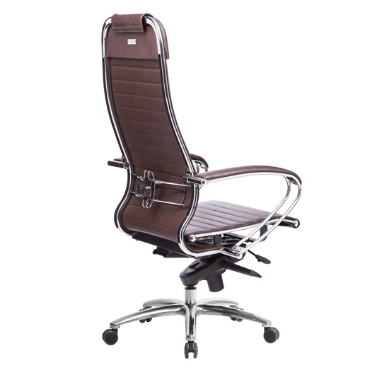 Офисное кресло Samurai K-1.041 темно-коричневый в Южно-Сахалинске - изображение 3
