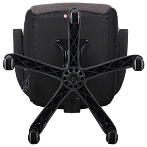 Офисное кресло Brabix Techno GM-002 (ткань, черное/серое, вставки белые) в Южно-Сахалинске - предосмотр 4