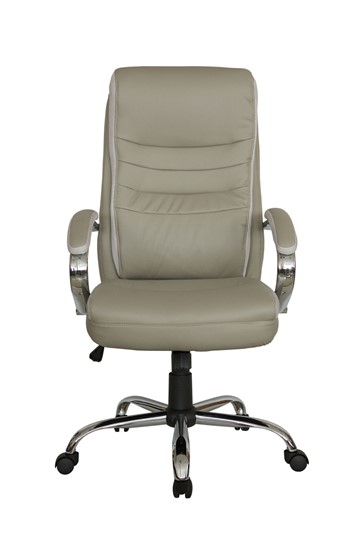 Кресло компьютерное Riva Chair 9131 (Серо-бежевый) в Южно-Сахалинске - изображение 1