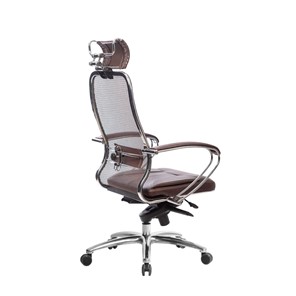Офисное кресло Samurai SL-2.04, темно-коричневый в Южно-Сахалинске - предосмотр 3