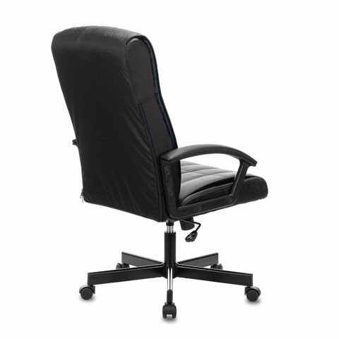 Офисное кресло Brabix Quadro EX-524 (экокожа, черное) 532104 в Южно-Сахалинске - изображение 2