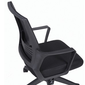 Компьютерное кресло Brabix Balance MG-320 (с подлокотниками, черное) 531831 в Южно-Сахалинске - предосмотр 7