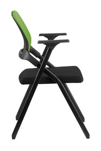 Офисное кресло складное Riva Chair M2001 (Зеленый/черный) в Южно-Сахалинске - предосмотр 2
