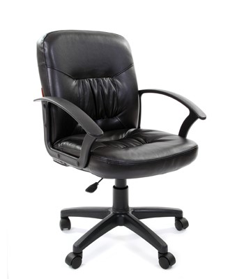 Офисное кресло CHAIRMAN 651 ЭКО черное в Южно-Сахалинске - изображение
