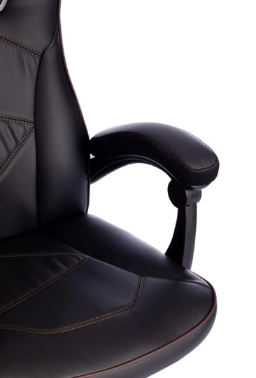 Кресло ARENA кож/зам, черный/черный карбон, 36-6/карбон черный арт.13561 в Южно-Сахалинске - изображение 10
