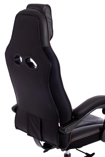 Кресло ARENA кож/зам, черный/черный карбон, 36-6/карбон черный арт.13561 в Южно-Сахалинске - изображение 15