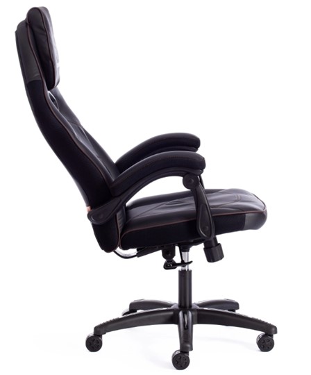 Кресло ARENA кож/зам, черный/черный карбон, 36-6/карбон черный арт.13561 в Южно-Сахалинске - изображение 3