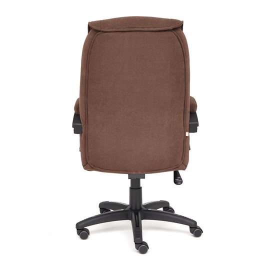 Кресло компьютерное OREON флок, коричневый, арт.13776 в Южно-Сахалинске - изображение 4
