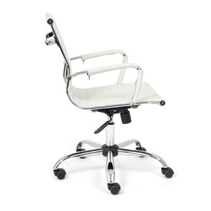 Кресло компьютерное URBAN-LOW кож/зам, белый, арт.14454 в Южно-Сахалинске - предосмотр 2