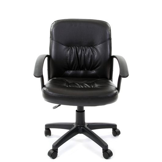 Офисное кресло CHAIRMAN 651 ЭКО черное в Южно-Сахалинске - изображение 1