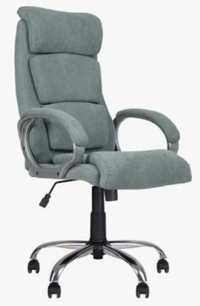 Офисное кресло DELTA (CHR68) ткань SORO 34 в Южно-Сахалинске - изображение