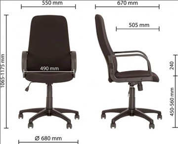 Офисное кресло DIPLOMAT (PL64) ткань CAGLIARI C11 в Южно-Сахалинске - предосмотр 2