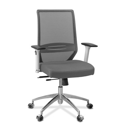 Офисное кресло Aero lux, сетка/ткань TW / серая/серая TW в Южно-Сахалинске - изображение
