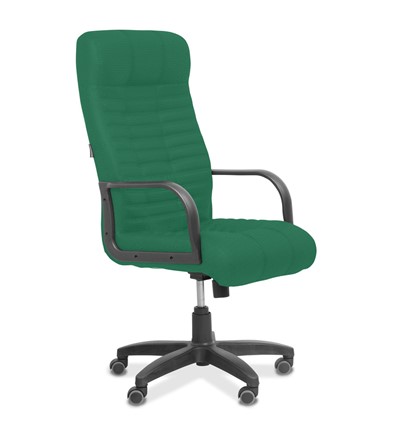 Офисное кресло Атлант, ткань TW / зеленая в Южно-Сахалинске - изображение