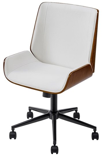Кресло JY6264X-B белый/орех в Южно-Сахалинске - изображение 7