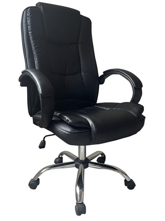 Кресло офисное C300 BLACK (чёрный) в Южно-Сахалинске - изображение