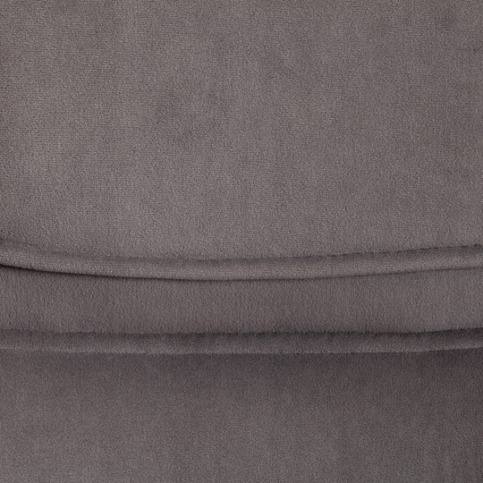 Кресло офисное BERGAMO Хром (22) флок, серый, 29 арт.19374 в Южно-Сахалинске - изображение 11