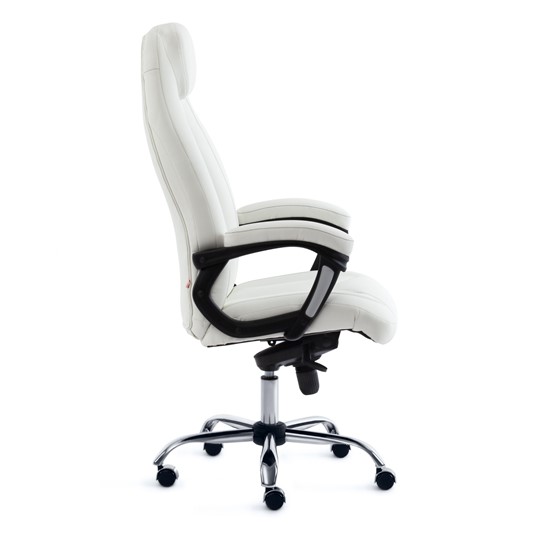 Компьютерное кресло BOSS Lux, кож/зам, белый, арт.15307 в Южно-Сахалинске - изображение 14