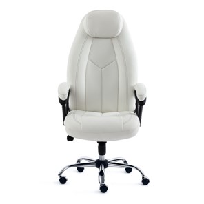 Компьютерное кресло BOSS Lux, кож/зам, белый, арт.15307 в Южно-Сахалинске - предосмотр 3