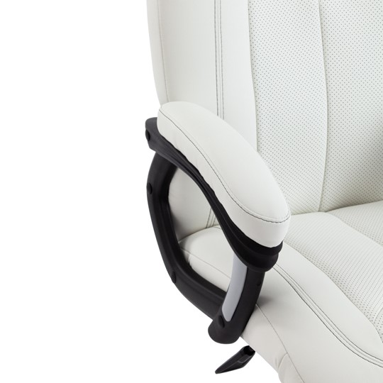 Компьютерное кресло BOSS Lux, кож/зам, белый, арт.15307 в Южно-Сахалинске - изображение 10