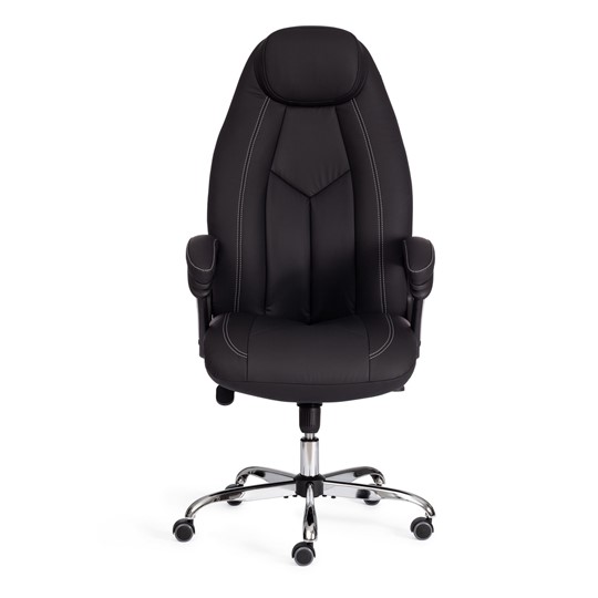Кресло компьютерное BOSS Lux, кож/зам, черный, арт.21151 в Южно-Сахалинске - изображение 5