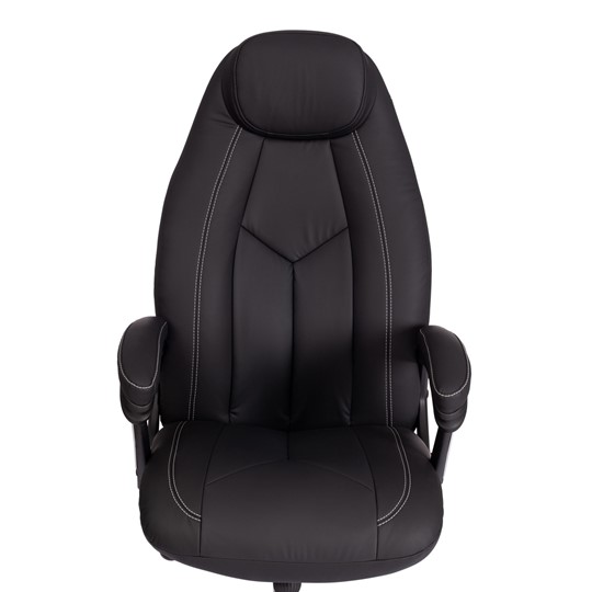 Кресло компьютерное BOSS Lux, кож/зам, черный, арт.21151 в Южно-Сахалинске - изображение 6