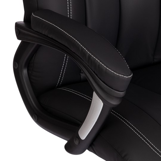 Кресло компьютерное BOSS Lux, кож/зам, черный, арт.21151 в Южно-Сахалинске - изображение 7
