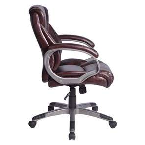 Компьютерное кресло BRABIX "Eldorado EX-504", экокожа, коричневое, 530875 в Южно-Сахалинске - предосмотр 2