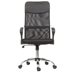 Офисное кресло BRABIX "Flash MG-302", с подлокотниками, хром, черное, 530867 в Южно-Сахалинске - предосмотр 3