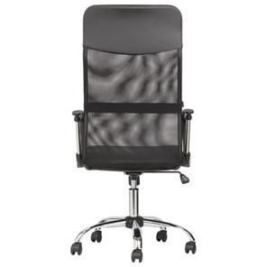Офисное кресло BRABIX "Flash MG-302", с подлокотниками, хром, черное, 530867 в Южно-Сахалинске - предосмотр 5