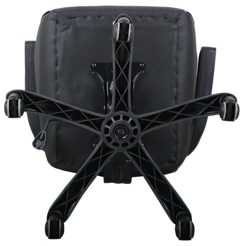 Кресло компьютерное Brabix Nitro GM-001 (ткань, экокожа, черное) 531817 в Южно-Сахалинске - изображение 7