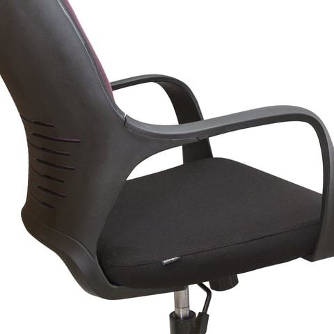 Компьютерное кресло Brabix Premium Galaxy EX-519 (ткань, черное/терракотовое) 531570 в Южно-Сахалинске - изображение 10