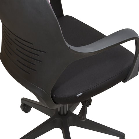 Компьютерное кресло Brabix Premium Galaxy EX-519 (ткань, черное/терракотовое) 531570 в Южно-Сахалинске - изображение 9
