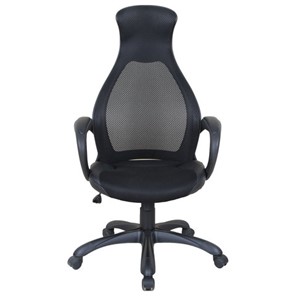 Компьютерное кресло Brabix Premium Genesis EX-517 (пластик черный, ткань/экокожа/сетка черная)   531574 в Южно-Сахалинске - предосмотр 3